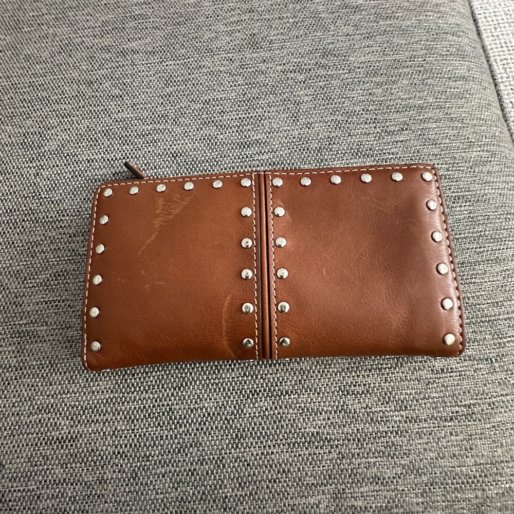 Michael Kors Brown Studded Wallet